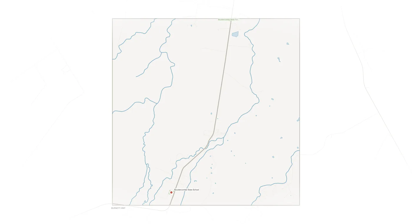Bouldercombe urban fabric map