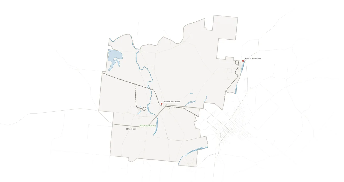 Brandon urban fabric map