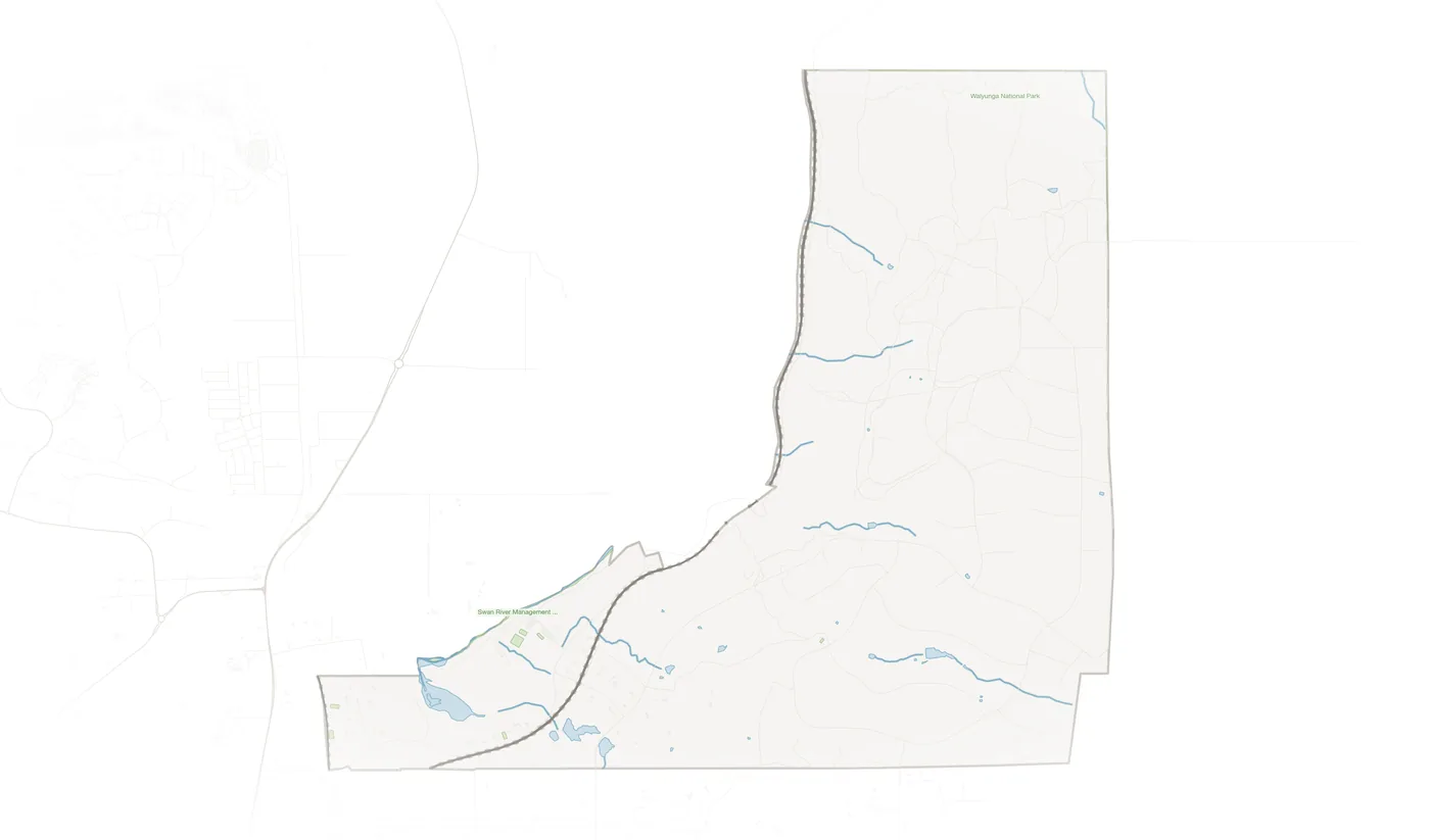 Brigadoon urban fabric map