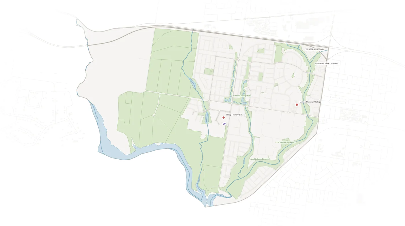 Brookfield urban fabric map