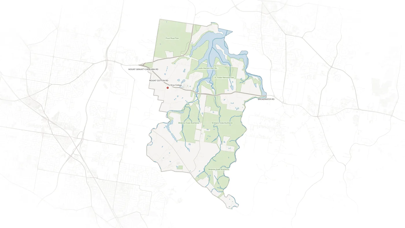 Burbank urban fabric map
