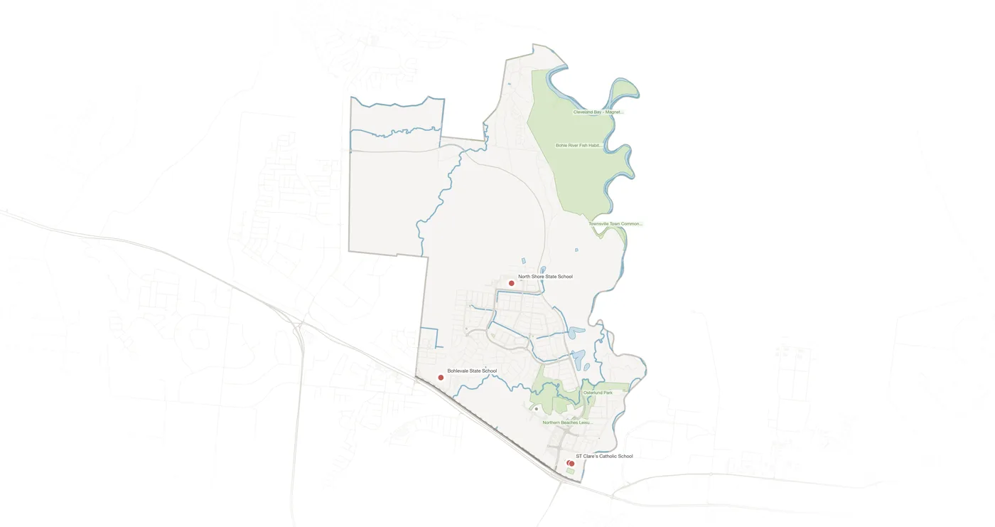 Burdell urban fabric map