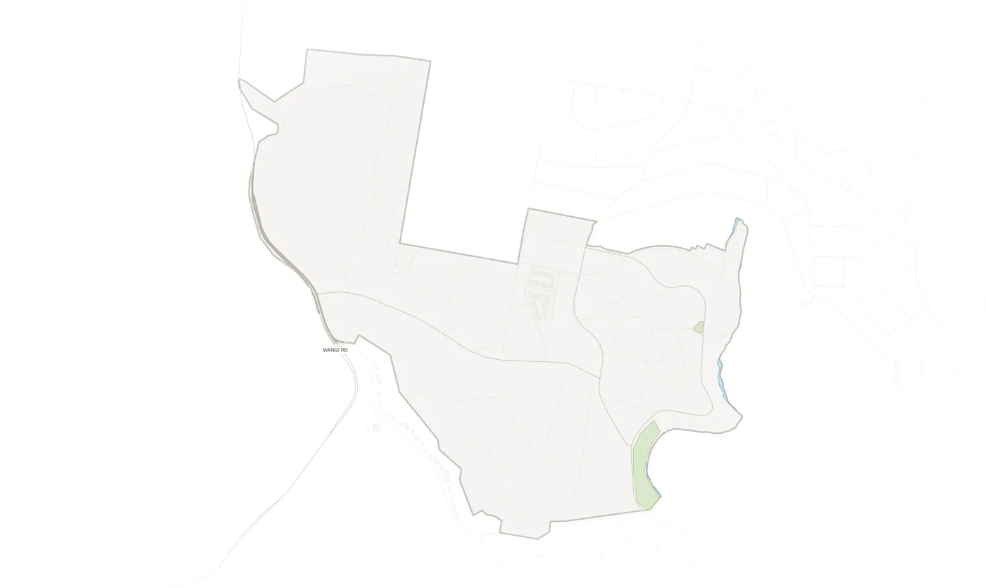 Buttaba urban fabric map