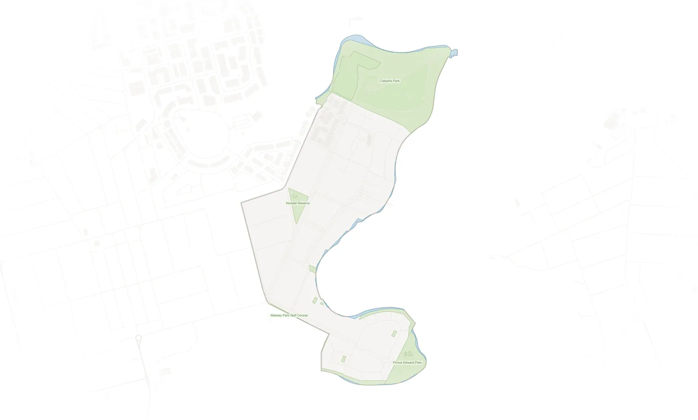 Cabarita urban fabric map