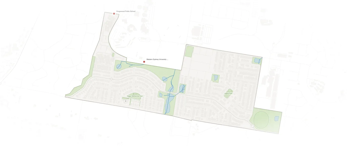 Caddens urban fabric map
