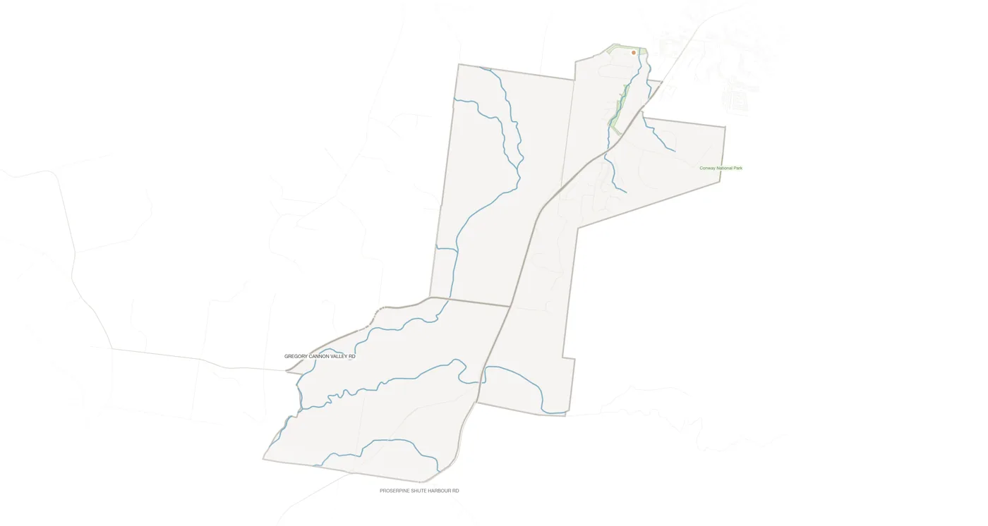 Cannon Valley urban fabric map