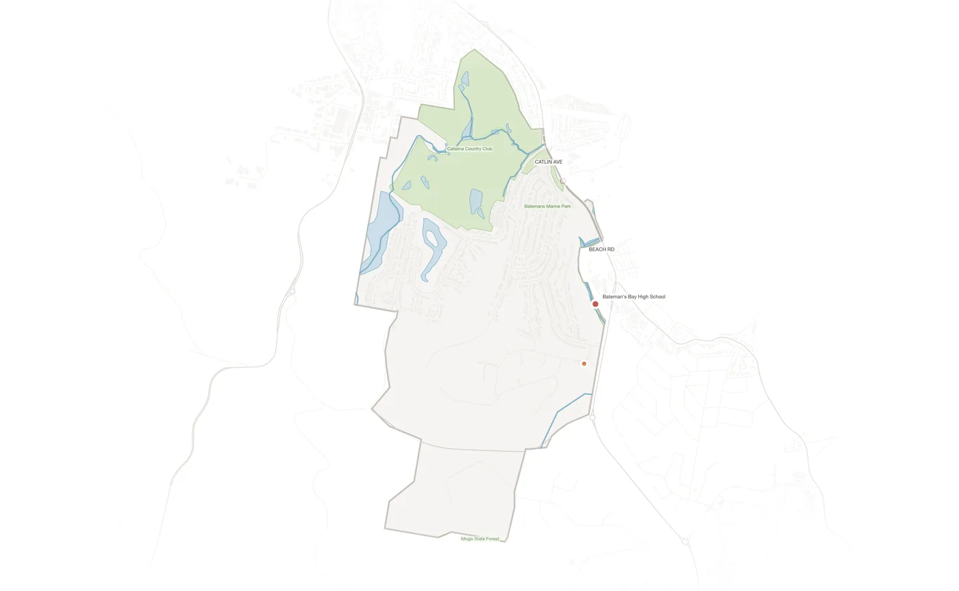 Catalina urban fabric map