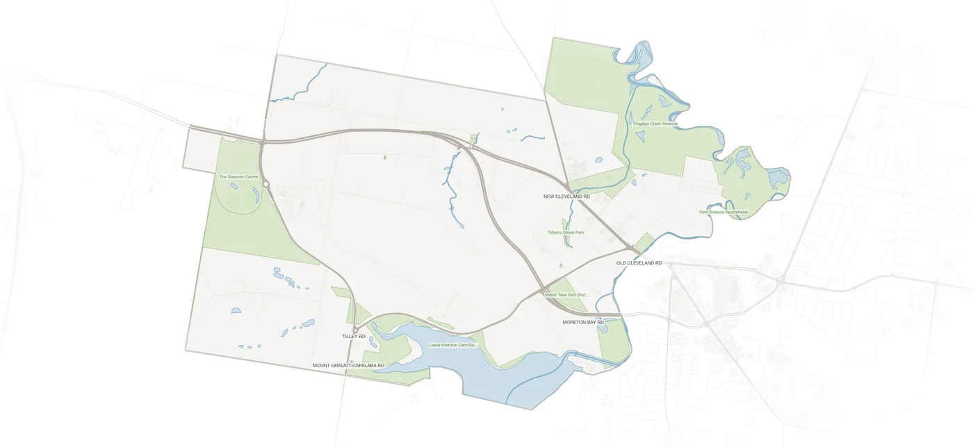 Chandler urban fabric map