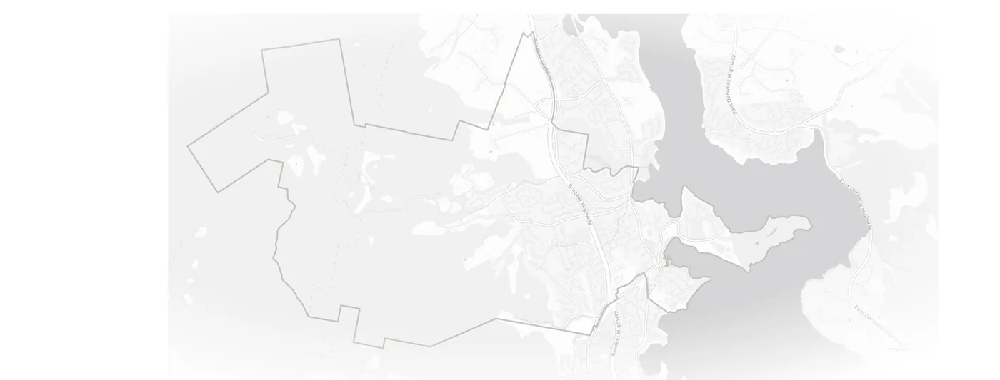 Claremont urban fabric map