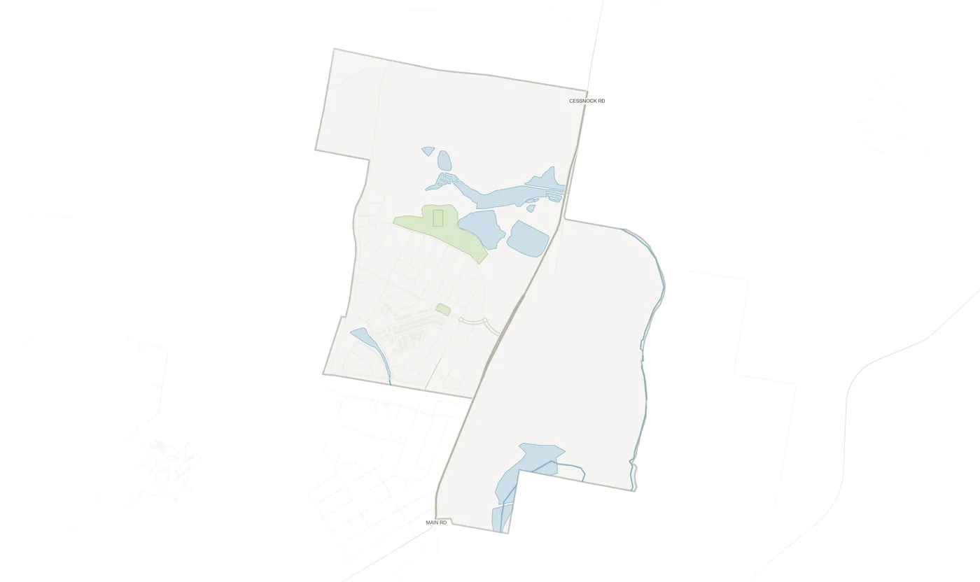 Cliftleigh urban fabric map