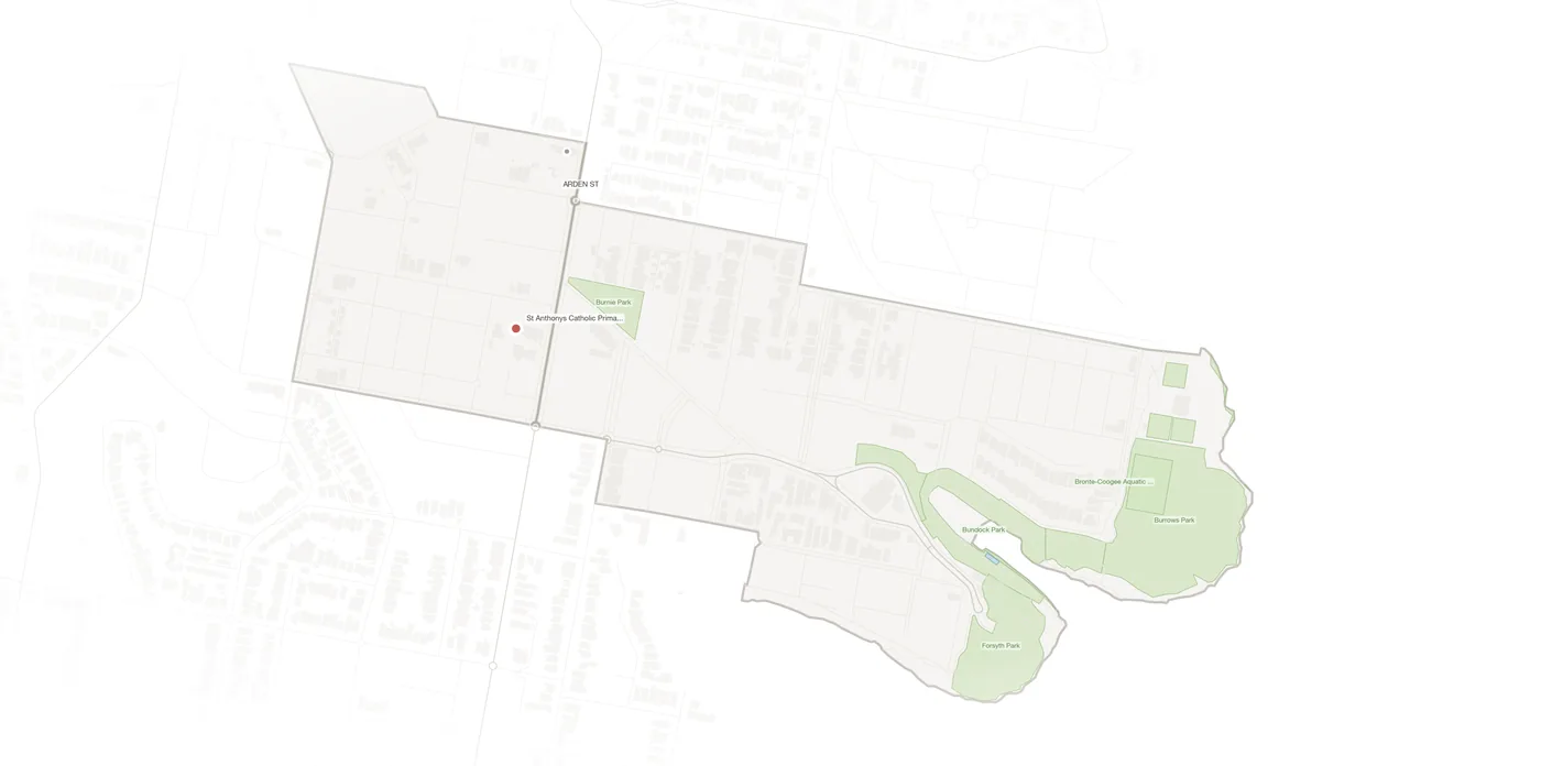 Clovelly urban fabric map