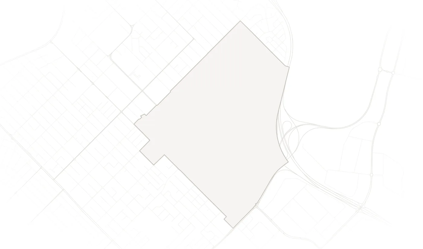 Cloverdale urban fabric map