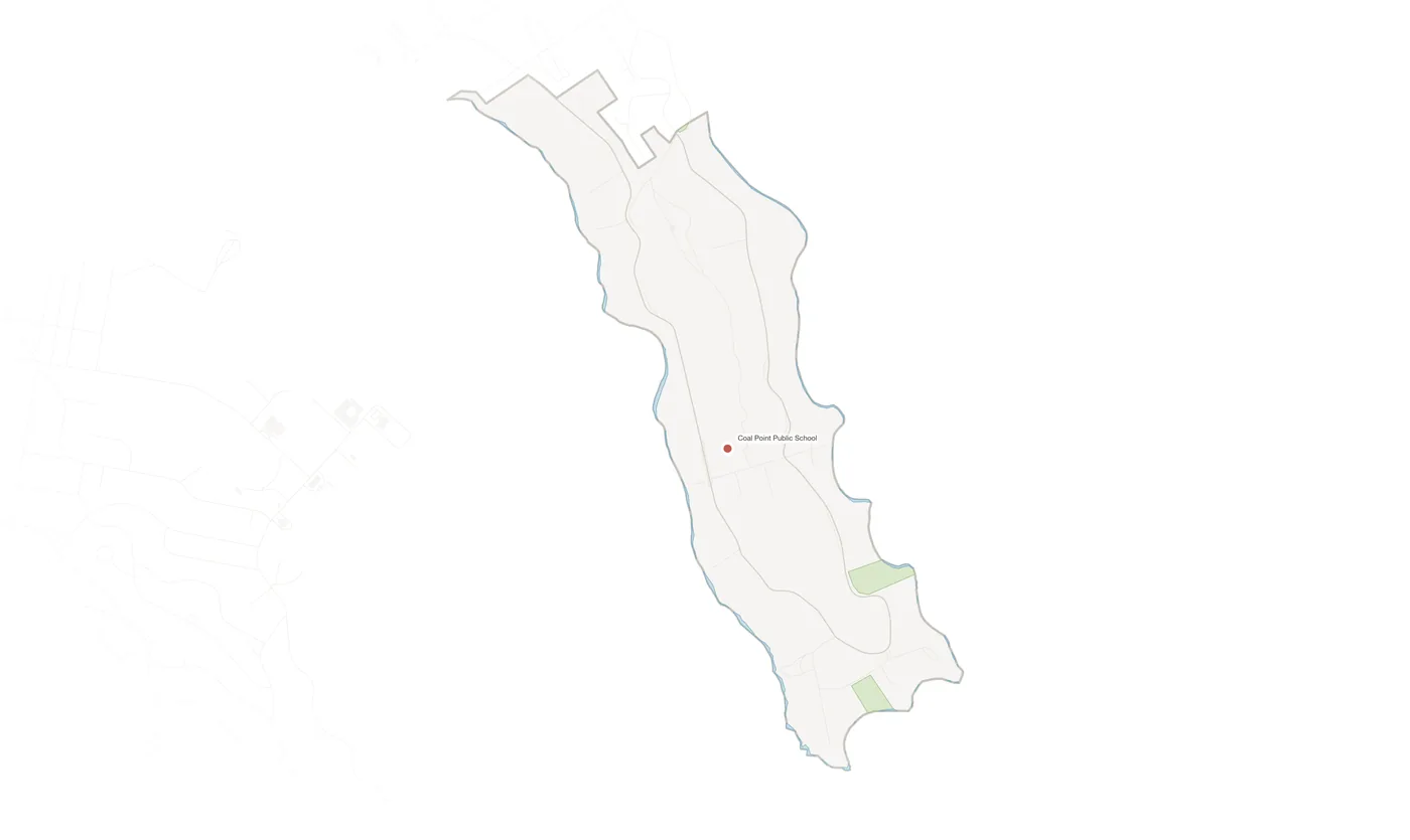 Coal Point urban fabric map