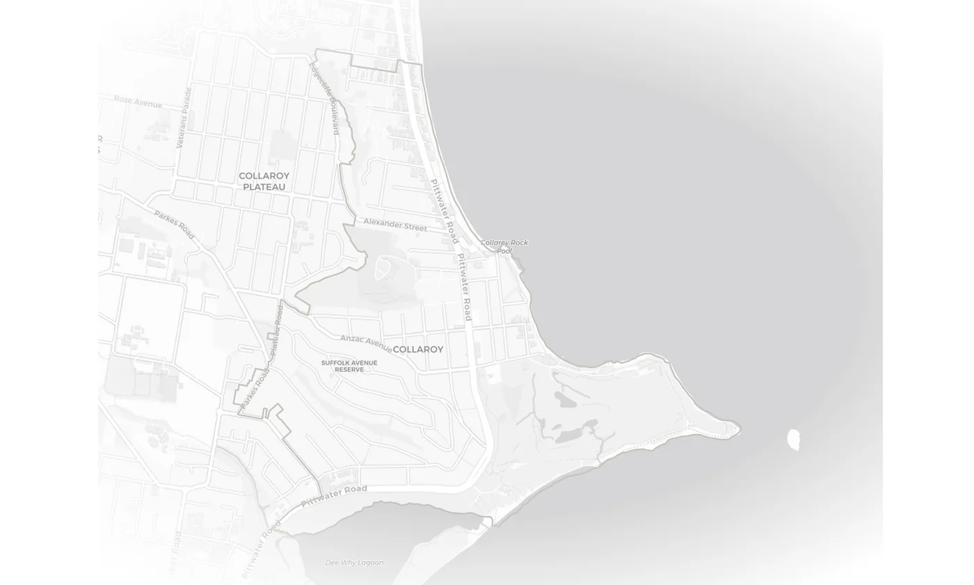 Collaroy urban fabric map