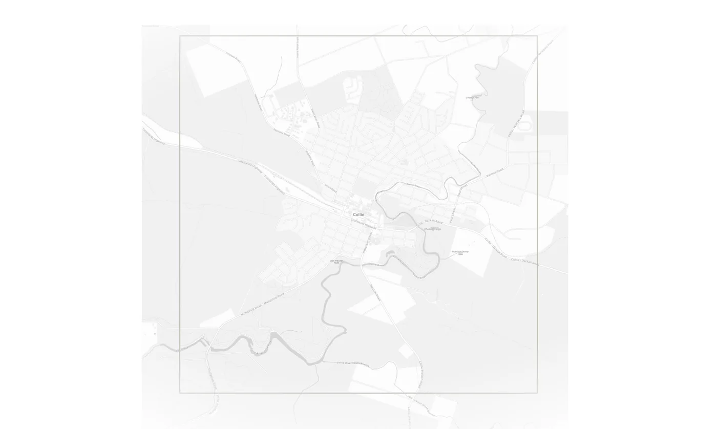 Collie urban fabric map