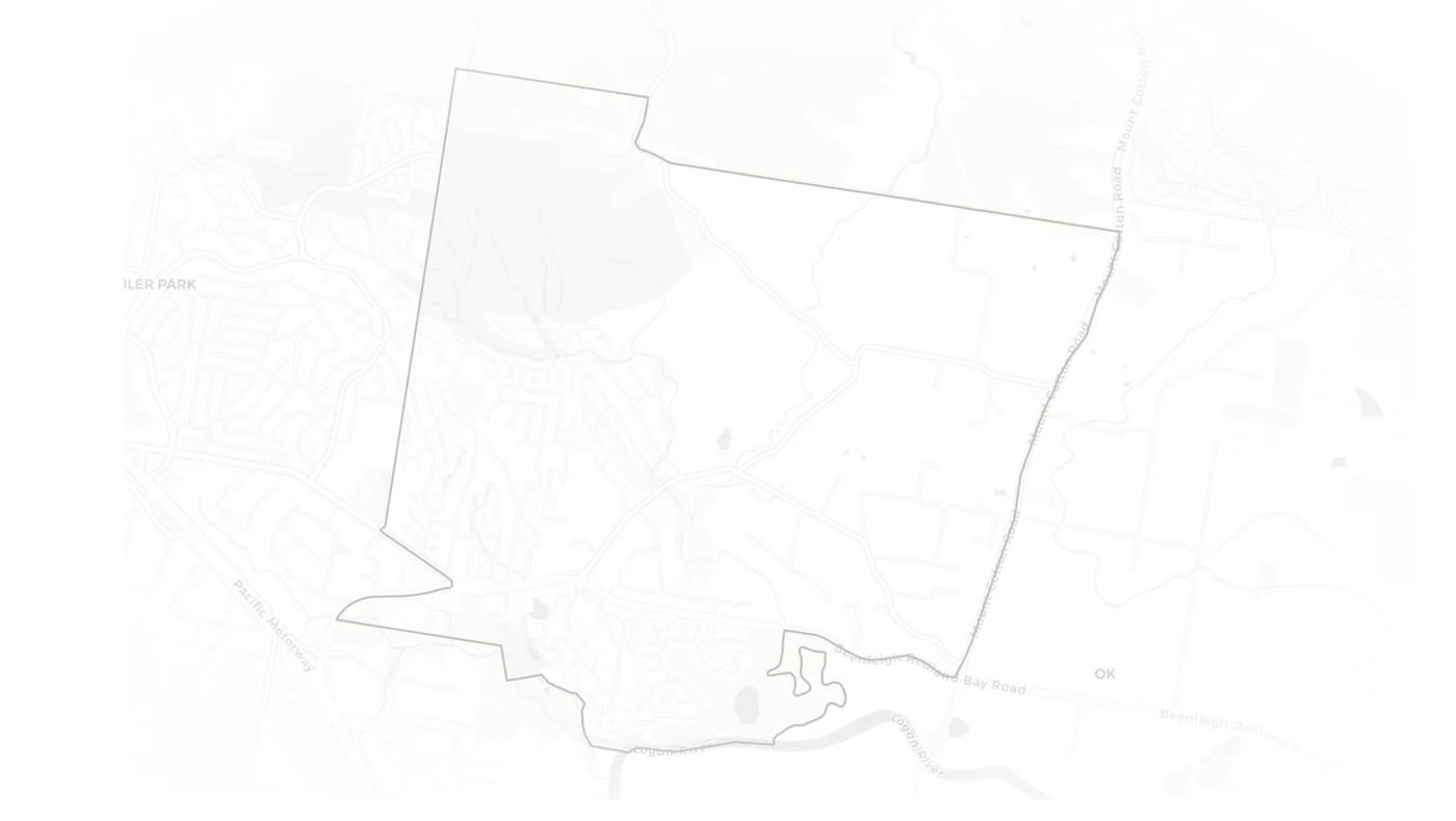 Cornubia urban fabric map