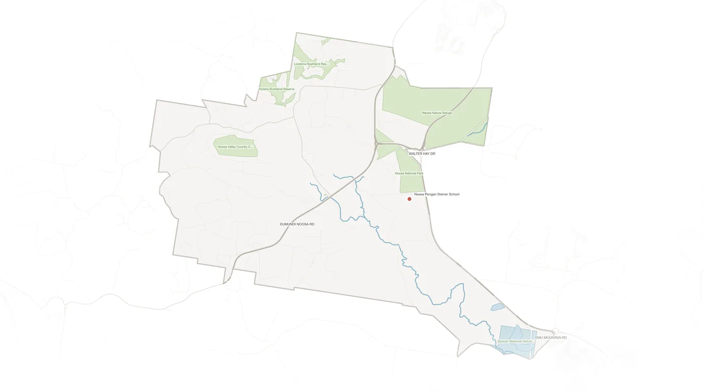 Doonan urban fabric map
