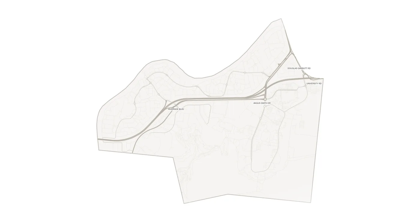 Douglas urban fabric map