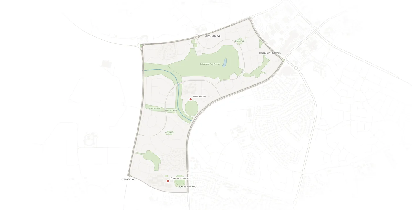 Driver urban fabric map
