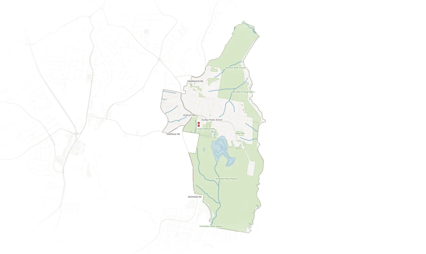 Dudley urban fabric map