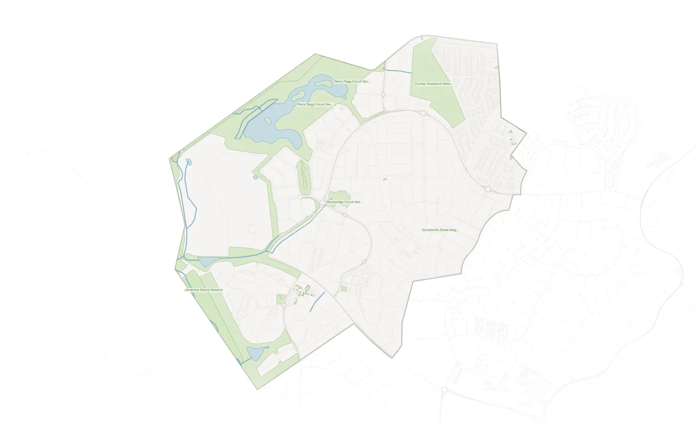 Dunlop urban fabric map