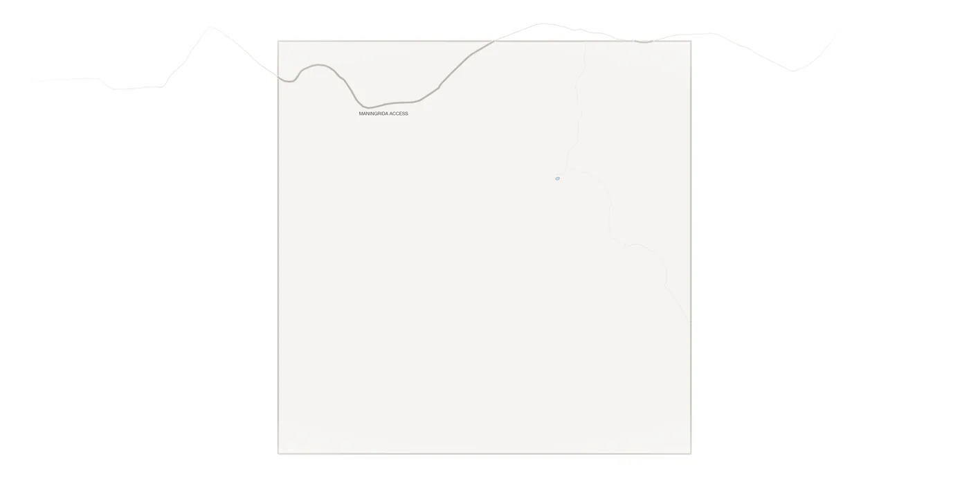 East Arnhem urban fabric map
