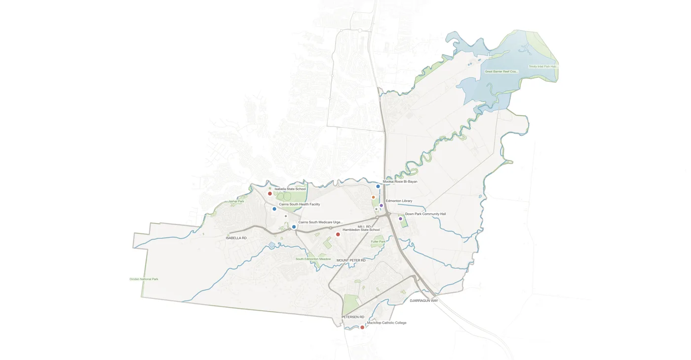 Edmonton urban fabric map