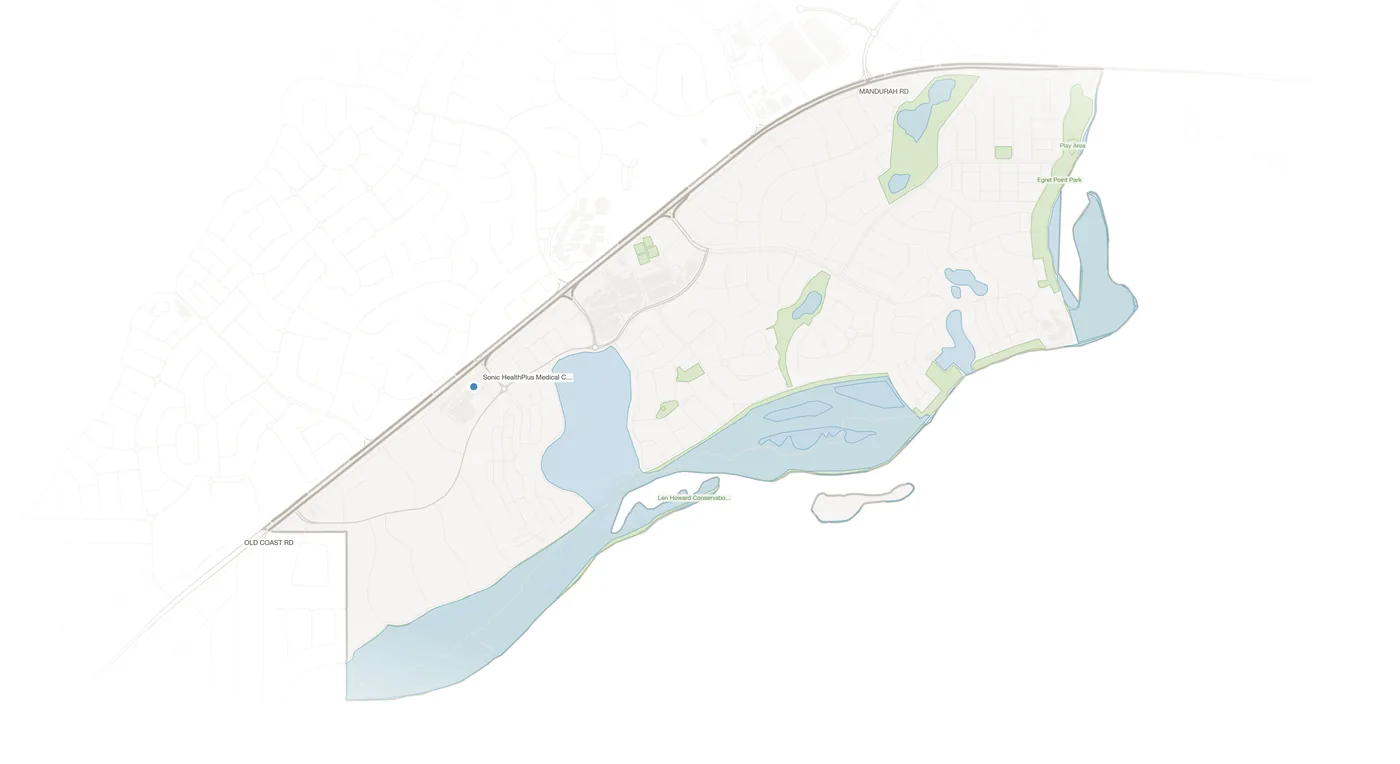 Erskine urban fabric map