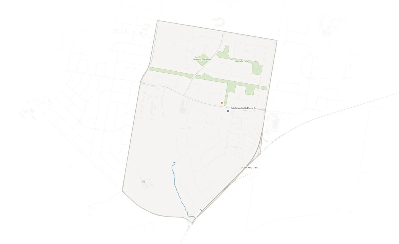 Estella urban fabric map