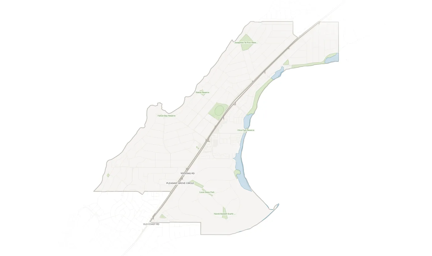 Falcon urban fabric map