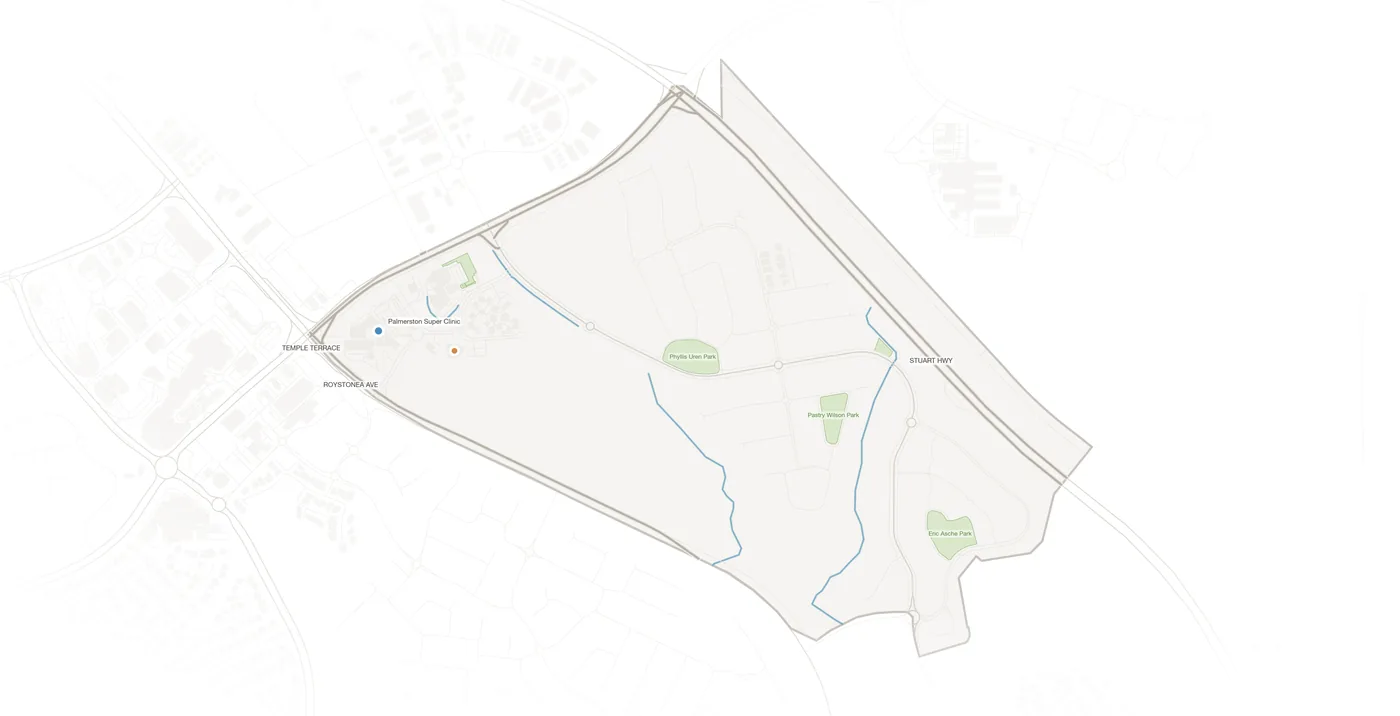 Farrar urban fabric map