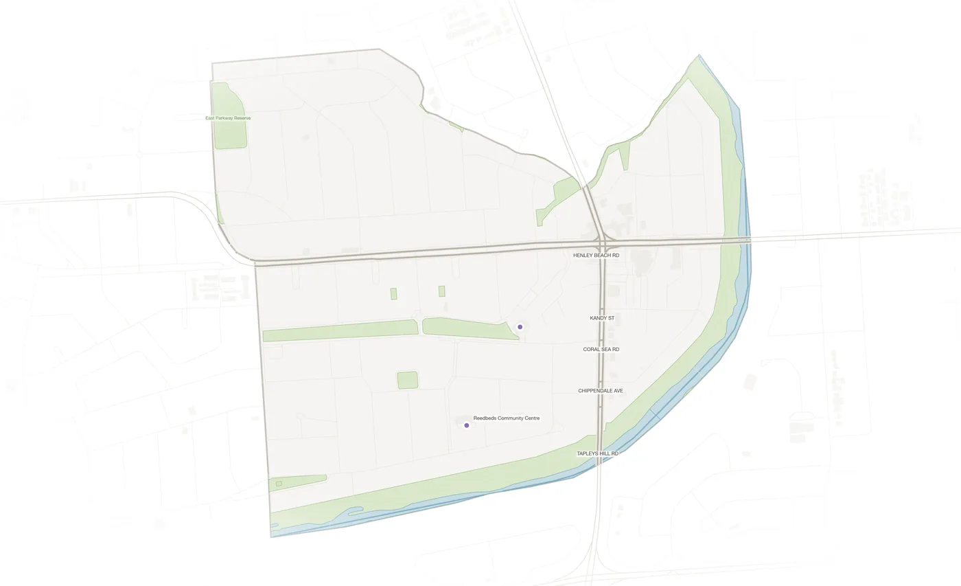 Fulham urban fabric map
