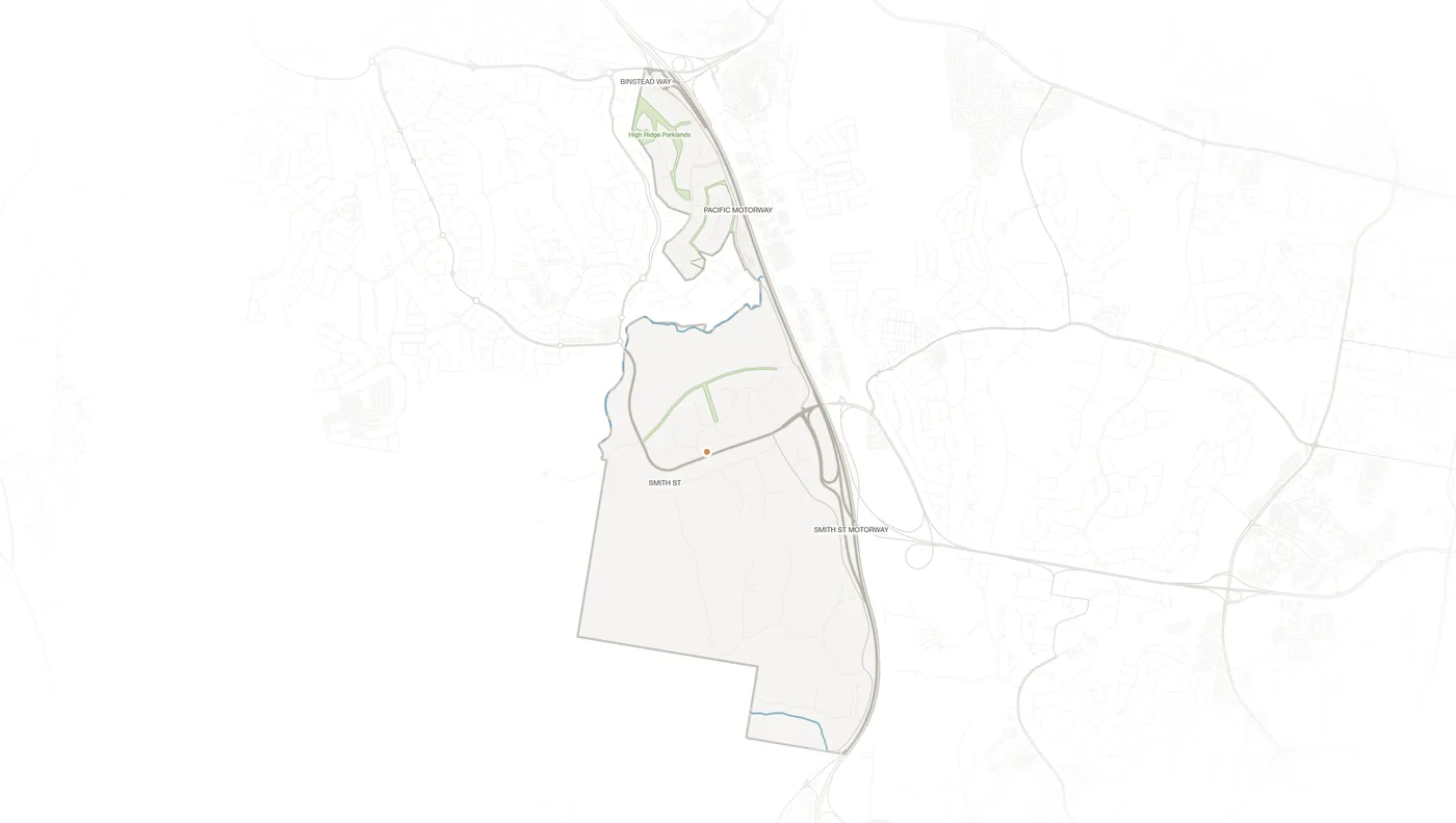 Gaven urban fabric map