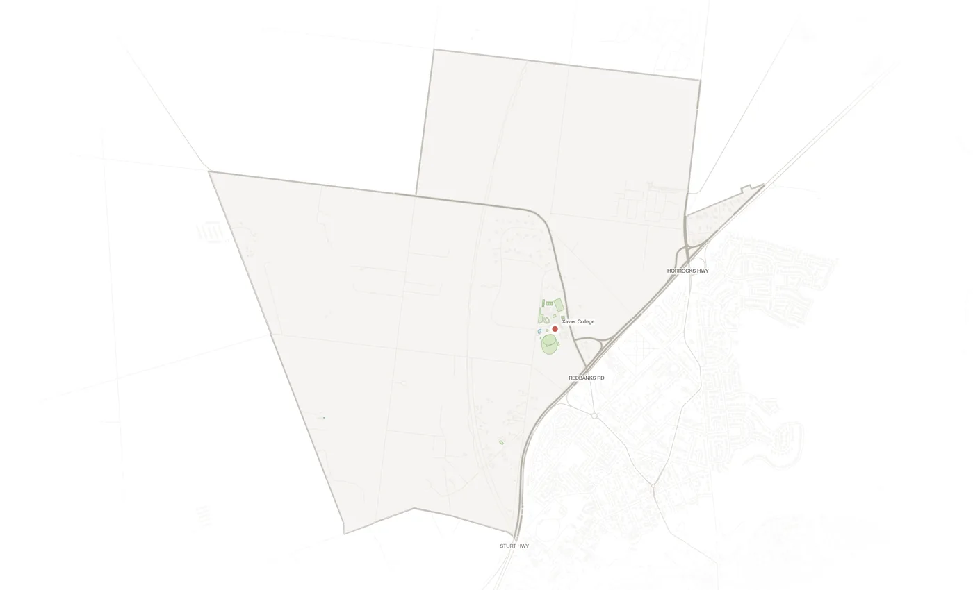 Gawler Belt urban fabric map