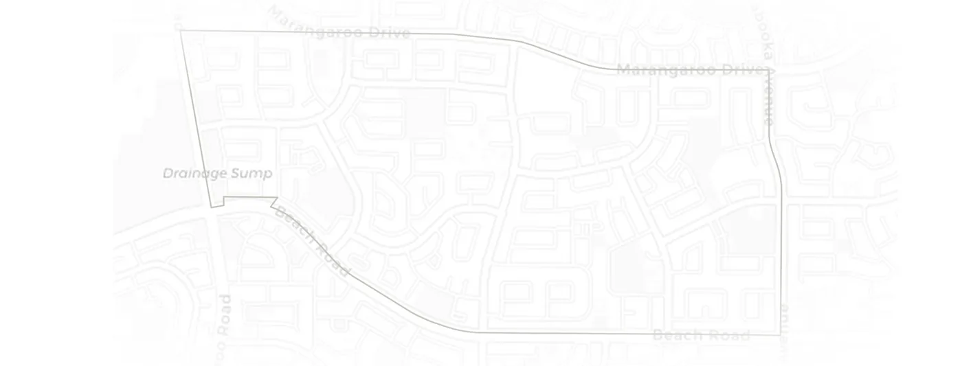 Girrawheen urban fabric map