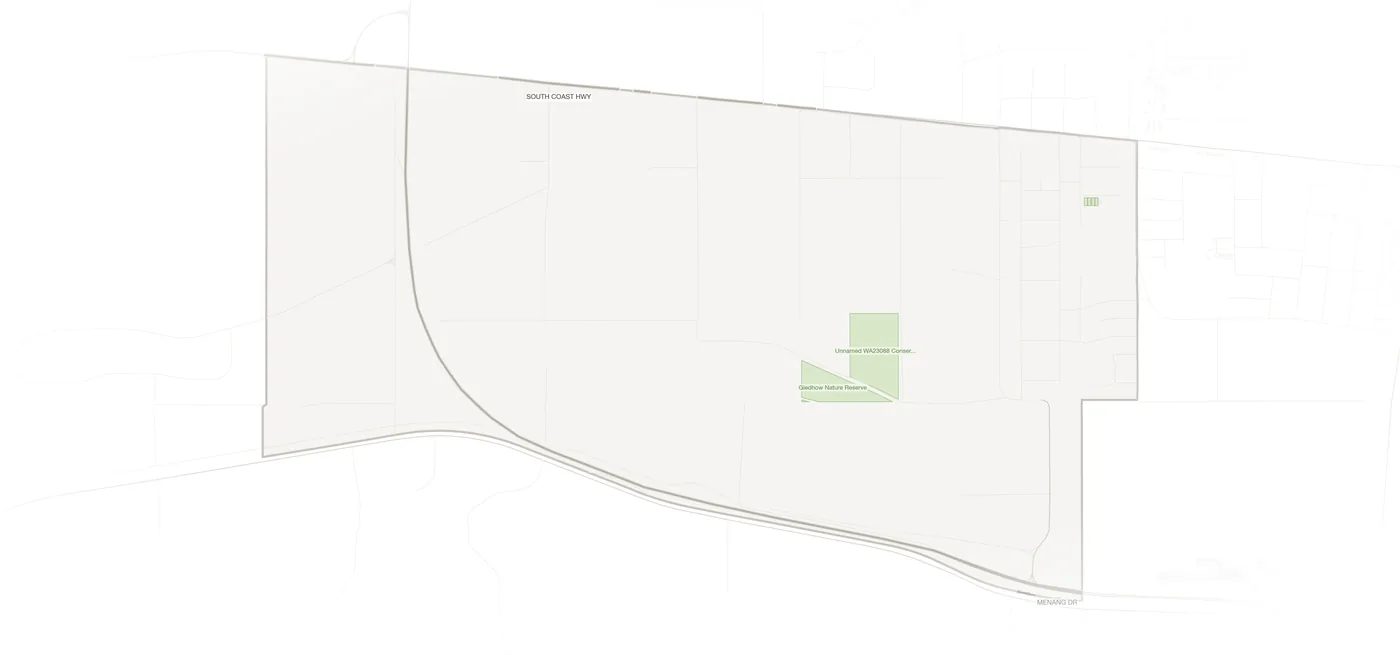 Gledhow urban fabric map