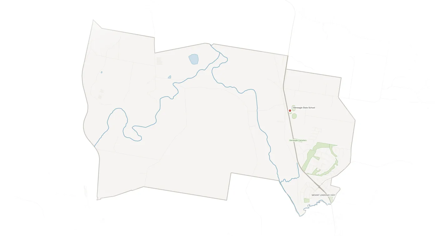 Gleneagle urban fabric map