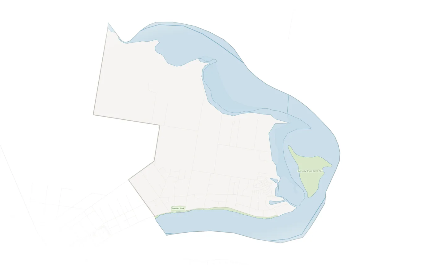 Goolwa North urban fabric map