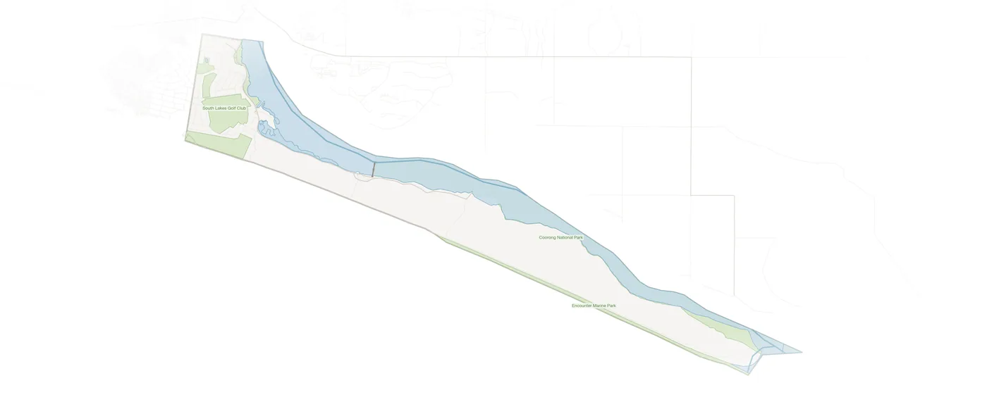 Goolwa South urban fabric map