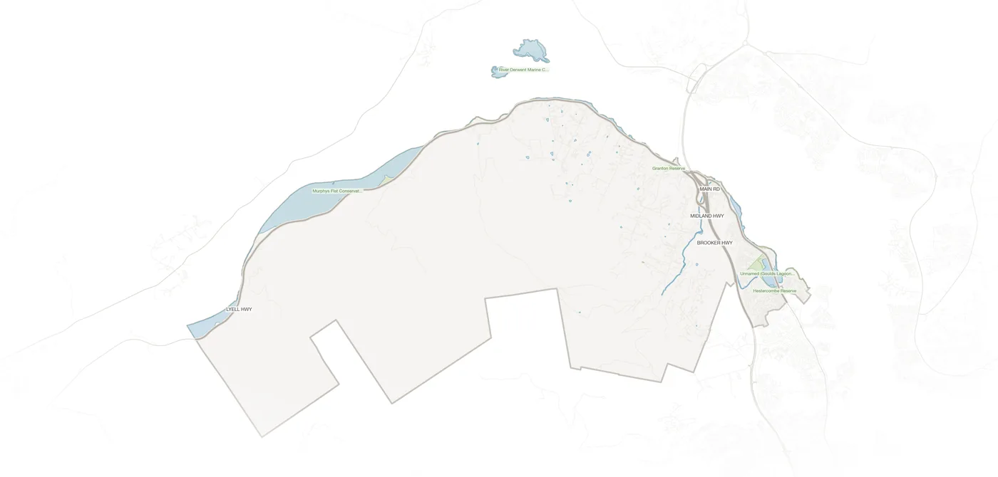 Granton urban fabric map