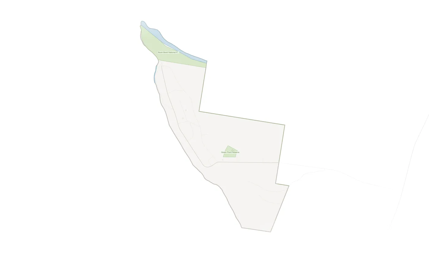 Green Point urban fabric map