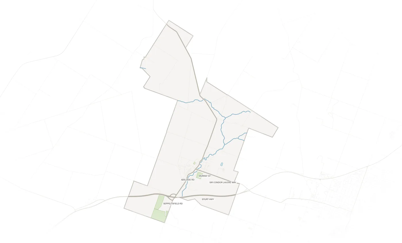 Greenock urban fabric map