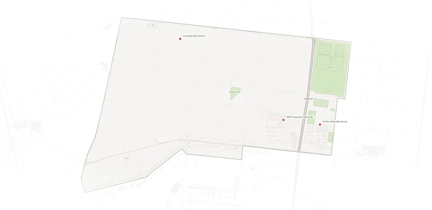 Gulliver urban fabric map