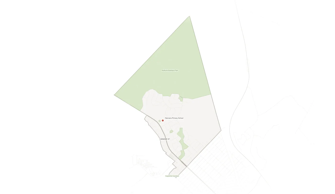 Hannans urban fabric map