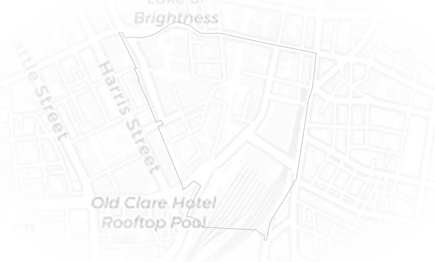 Haymarket urban fabric map