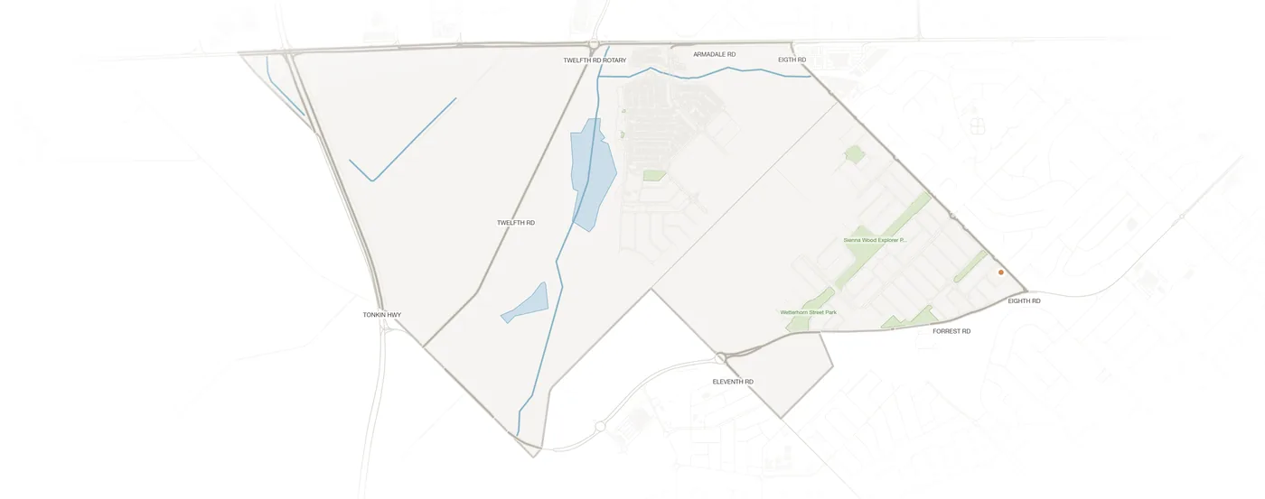 Haynes urban fabric map