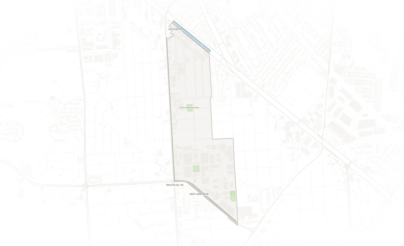 Hendon urban fabric map