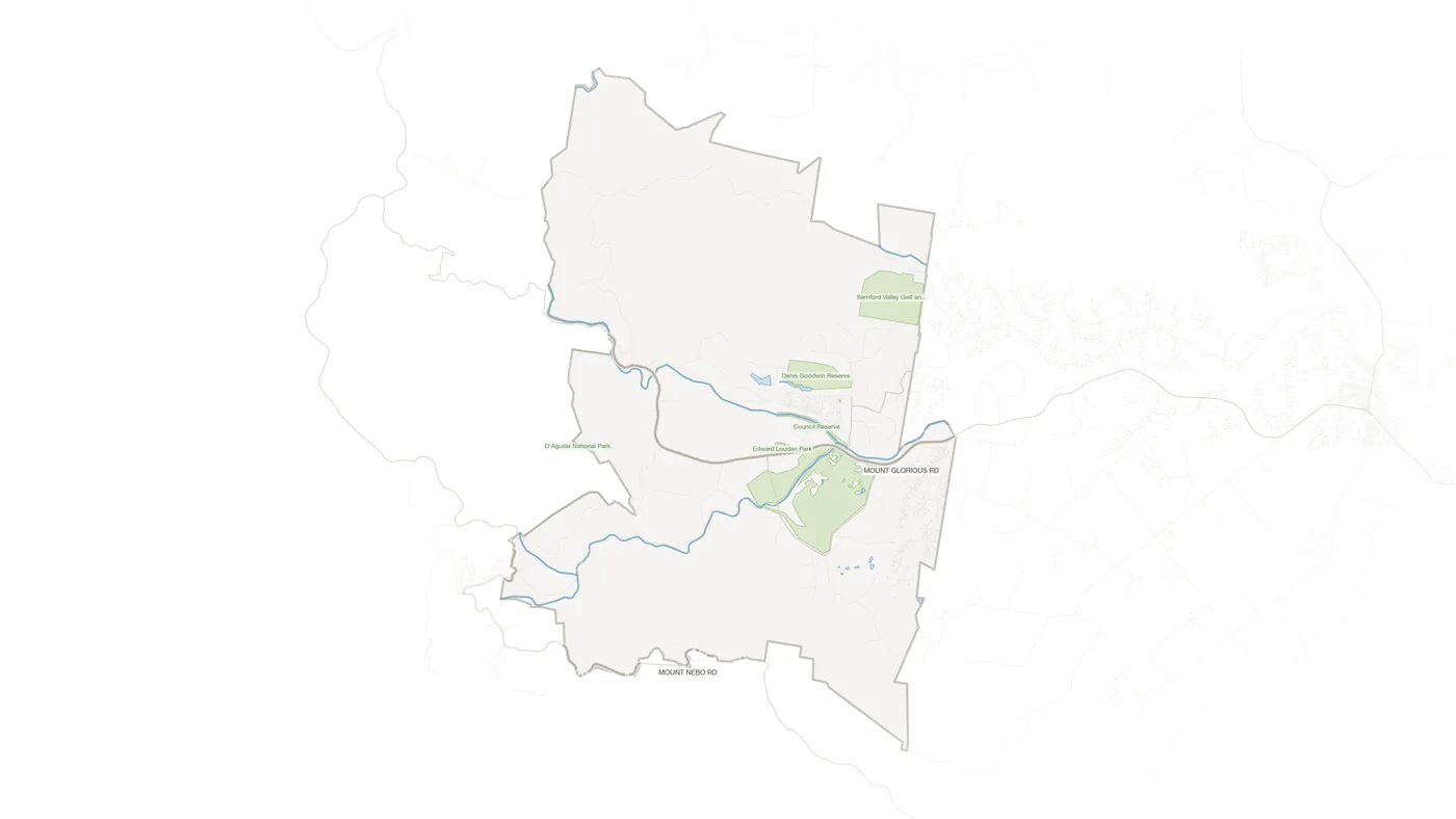 Highvale urban fabric map