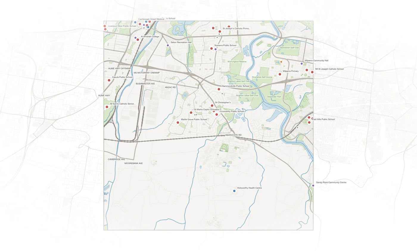 Holsworthy urban fabric map