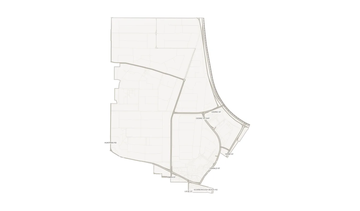 Innaloo urban fabric map